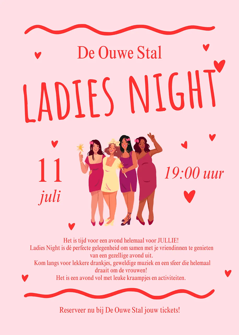 Ladies Night | De Ouwe Stal